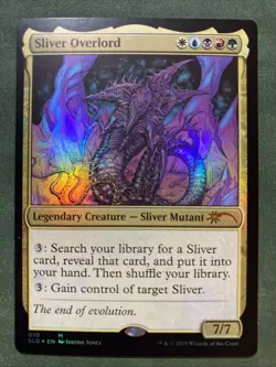 Sliver Overlord M Secret Lair Drop Series 10 NM FOIL - Image 1