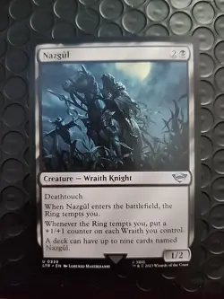 Nazgul (0339) NM, English MTG The Lord Of The Rings: Tales Of Middle-earth - Image 1