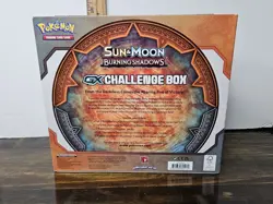 Pokemon TCG Sun & Moon GX Challenge Box Alolan Ninetales Burning Shadows NEW - Image 2