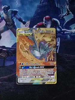 Hidden Fates Holo 2019 Pokemon Sun and Moon Moltres, Zapdos, Articuno GX 44/68 - Image 1