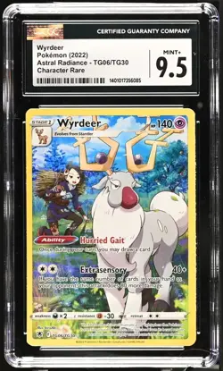 Pokemon Wyrdeer TG06/TG30 Astral Radiance English Character Rare Mint+ 9.5 2022 - Image 2