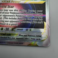 Pokemon TCG Zamazenta VSTAR 099/159 SWSH Crown Zenith Holo Ultra Rare NM - Image 3