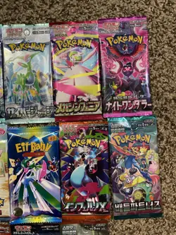 Pokemon 26x Sealed Pack Lot All Foreign Japanese Chinese Korean - Image 4