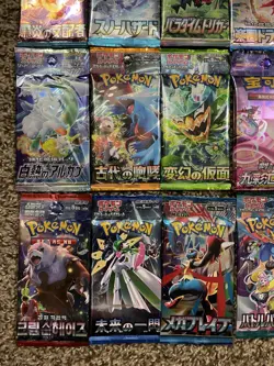 Pokemon 26x Sealed Pack Lot All Foreign Japanese Chinese Korean - Image 5