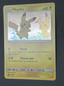 Pokemon Sun & Moon Promo Pikachu SM162 Trading Card - Image 3