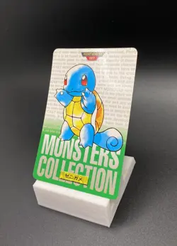 Squirtle 007 Bandai Carddass Green Monsters Collection Japanese Pokemon Card - Image 2