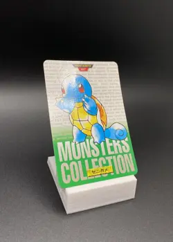 Squirtle 007 Bandai Carddass Green Monsters Collection Japanese Pokemon Card - Image 3