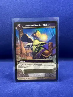 World of Warcraft TCG - Personal Weather Maker Loot Card - Unscratched - Image 1