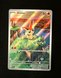 Pokemon Card - Victini SVP208 Illustration Standard Size Black Star Promo - NM ⭐ - Image 1