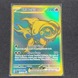 Chi-Yu ex - 241/091 - Secret Rare - Paldean Fates - Pokemon Card - NM/M - Image 1