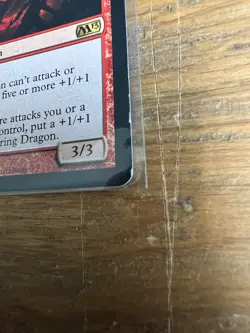 #148 Slumbering Dragon MTG 2013 / M13 NM Red Rare MAGIC THE GATHERING CARD - Image 2