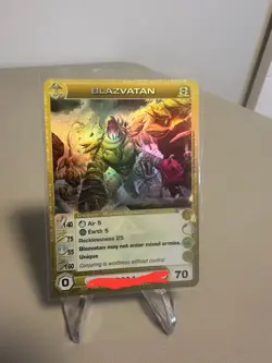 Chaotic - Ultra Rare Foil - Blazvatan - 1st Edition Card - Chaotic Reboot SoonU - Image 1