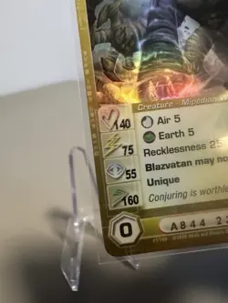 Chaotic - Ultra Rare Foil - Blazvatan - 1st Edition Card - Chaotic Reboot SoonU - Image 3