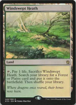 Windswept Heath R Khans of Tarkir 248 LP-NM MTG - Image 1