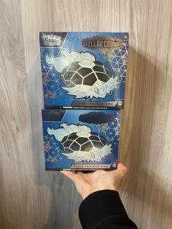 2x Pokemon TCG Stellar Crown Elite Trainer Box (ETB) Brand New Sealed in hand ? - Image 1