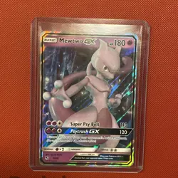 Mewtwo GX 31/68 Hidden Fates Holo Pokemon TCG - Image 1