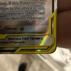 Mega Lopunny & Jigglypuff GX 225/236 Tag Team Cosmic Eclipse Pokemon TCG - Image 5