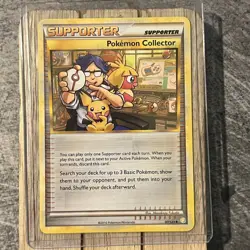 2010 Pokemon TCG Pokemon Collector 97/123 Supporter Non Holo LP - Image 1