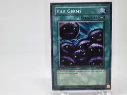 YuGiOh Vile Germs LOB-A090 Australian 1st Edition Short Print NM - Image 1