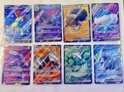 Pokemon Card Lot Of 8 - Black Bolt & White Flare EX Holo Fresh Sleeved - Image 1