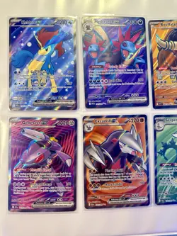 Pokemon Card Lot Of 8 - Black Bolt & White Flare EX Holo Fresh Sleeved - Image 2