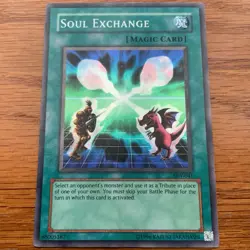 Soul Exchange (LP) SDY-041 HOLO Yugioh Magic Card - Image 2