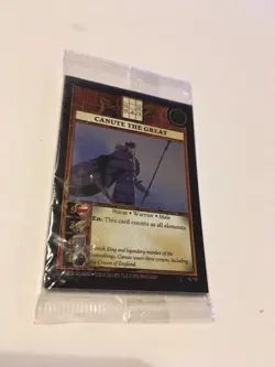 History Anachronism Trading Card Game CCG Promo card sealed pack - Image 2