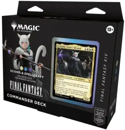 Magic The Gathering Final Fantasy XIV Commander Deck Scions & Spellcraft PRESALE - Image 1