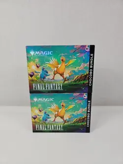 2x Magic: The Gathering - Final Fantasy Chocobo Bundle - BRAND NEW SEALED - Image 1