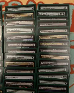 MTG Bloomburrow - Squirreled Away Commander Deck - Deck Box & Sleeves included - Image 3