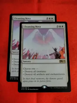 Cleansing Nova (x2) - M19 2019 Core Set Magic the Gathering MTG Unplayed Mint+ - Image 1