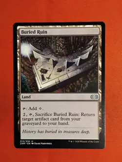 MTG - Buried Ruin - Double Masters - Magic The Gathering - Unplayed Mint+ - Image 1