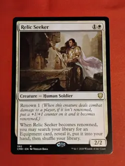 Relic Seeker #382 MTG Commander Legends - Regular Rare - Unplayed Mint+ - Image 1