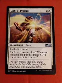 Light of Promise - Core Set 2021 Regular U MTG Magic The Gathering Unplayed Mnt+ - Image 1