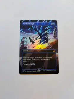 Cyclonic Rift (Anime Borderless) Ravnica Remastered Foil - Image 1