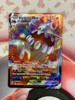Heatran Vmax 026/189 English Pokemon TCG Astral Radiance Ultra Rare Full Art - Image 2