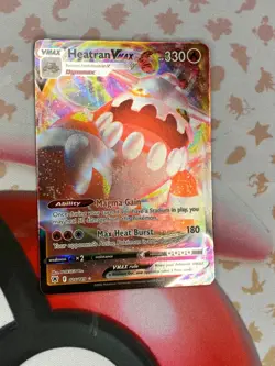 Heatran Vmax 026/189 English Pokemon TCG Astral Radiance Ultra Rare Full Art - Image 3