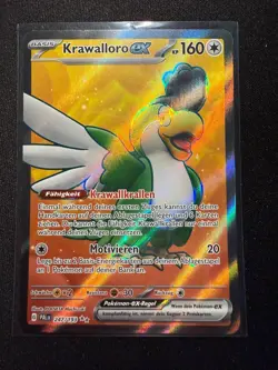 Pokemon Karte - Krawalloro ex (PAL 247) Deutsch Entwicklungen in Paldea NM - Image 1