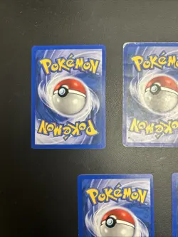 Pokemon Lotto Expedition 5 Carte Com ITA No Holo Bulbasaur 94 Jynx 83 Machop 117 - Image 3