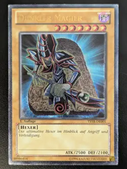 Dunkler Magier YSYR-DE001 Ultimate Rare Deutsch VG YUGIOH - Image 1