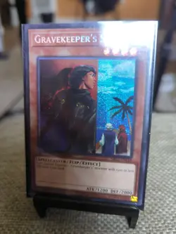 Yu-Gi-Oh! TCG Gravekeeper's Spy SBC2-ENF10 Prismatic Secret Card - Image 3