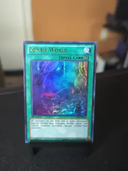 Yu-Gi-Oh TCG Zombie World 1st Edition Ultra Rare Card LCJW-EN213 - Image 1