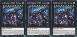 3X RA04-EN072 Super Starslayer TY-PHON - Sky Crisis : Super Rare Card 1st Edit - Image 1