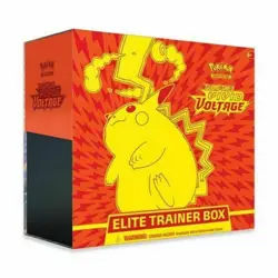 Pokemon card Sword & Shield Vivid Voltage Elite Pikachu Trainer box 820650807688 - Image 1