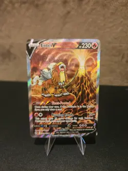 Entei v Galarian Gallery Crown Zenith Pokemon TCG Card GG36/GG70 - Image 1
