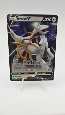Pokemon Arceus V SWSH306 Black Star Promo Card Trainers Toolkit 2023 NM - Image 1
