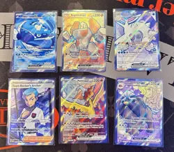 Pokemon Lot of 6 Ex Holo Cards Destin Rivals Near Mint Condition - Image 1