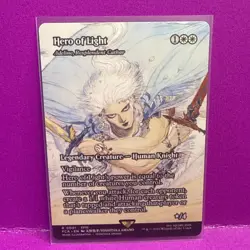 Hero Of Light - (SHOWCASE) N/M Final Fantasy Magic The Gathering MTG - Image 1
