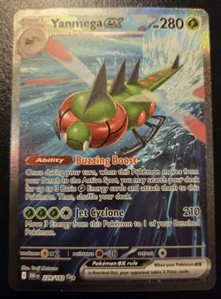 Yanmega EX 228/182 Special Illustration Rare Destined Rivals Pokemon TCG - Image 1