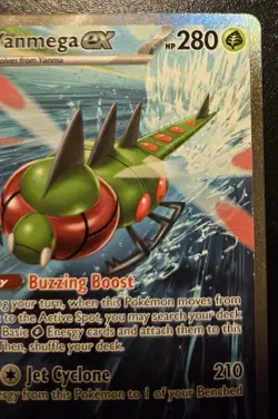 Yanmega EX 228/182 Special Illustration Rare Destined Rivals Pokemon TCG - Image 3